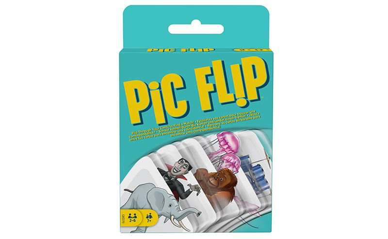 mattel games, juego de cartas para niños flip pic (mattel - gkd70) mattel games, juego de cartas para niños flip pic (mattel - gkd70)