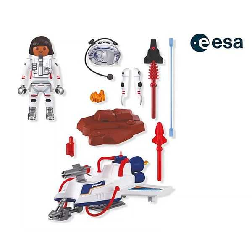 playmobil planeador espacial de la esa (playmobil - 72013)