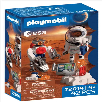 playmobil astronauta de la esa con robot (playmobil - 72014)