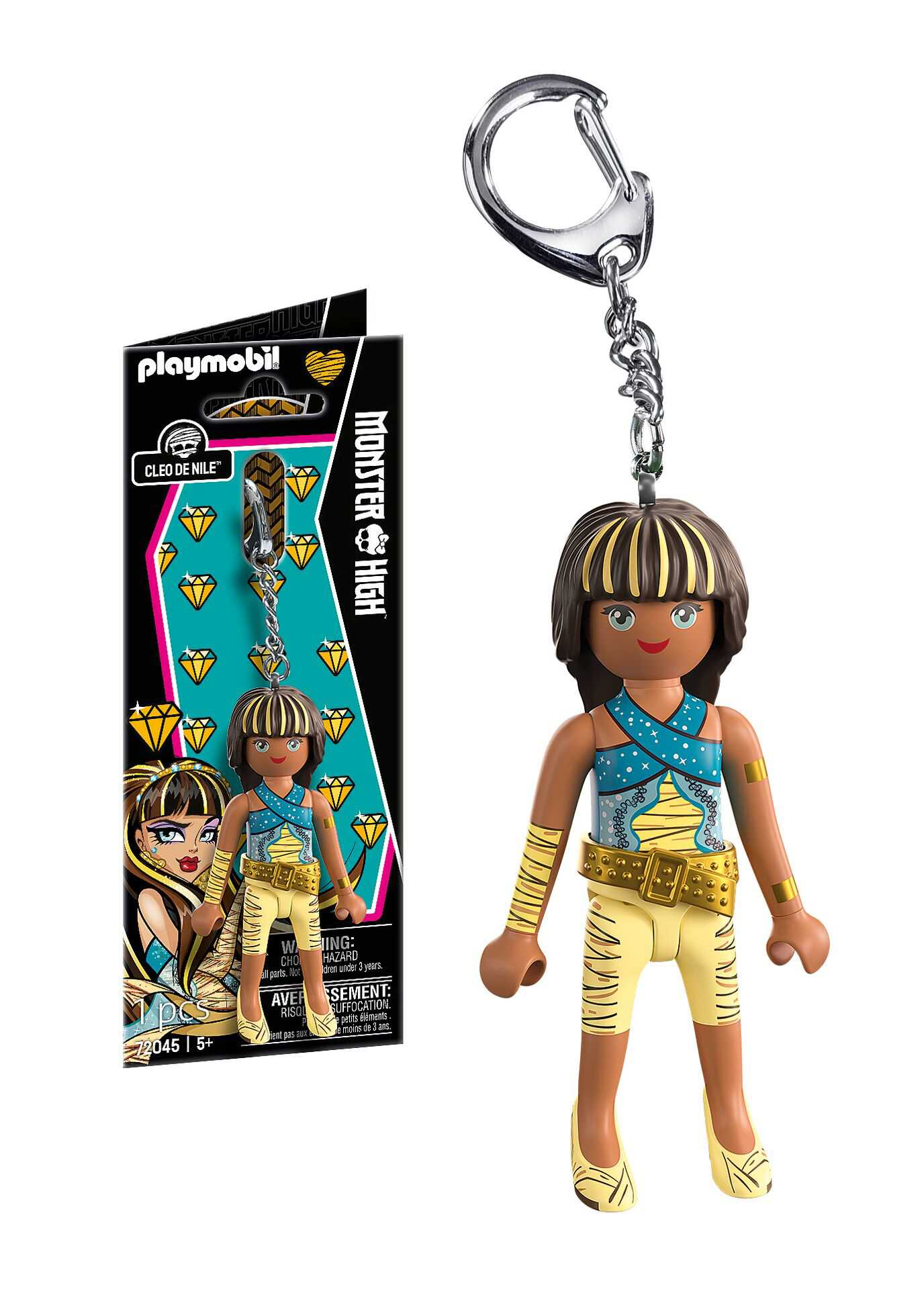 playmobil monster high llavero cleo de nile (playmobil - 72045)