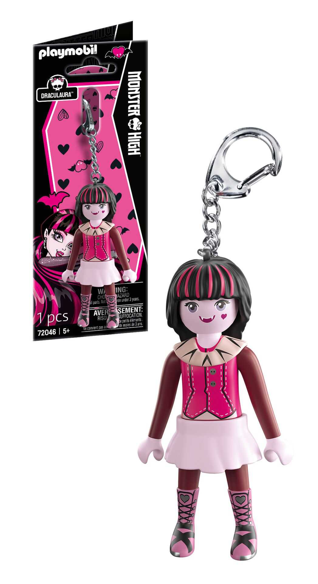 playmobil monster high llavero draculaur (playmobil - 72046)