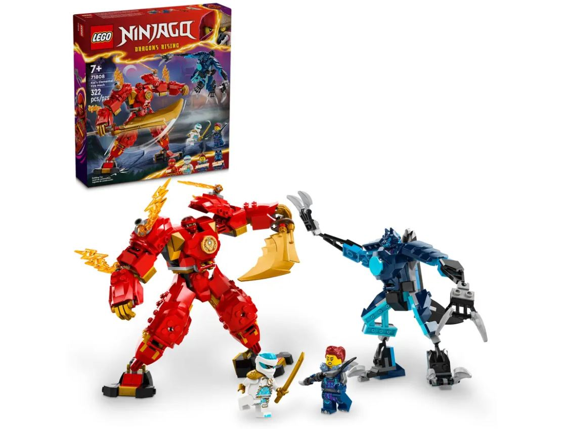 lego ninjago meca elemental fuego kai (lego - 71808)