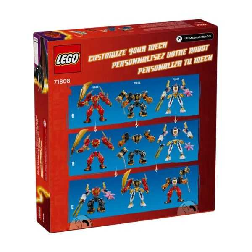 lego ninjago meca elemental fuego kai (lego - 71808)