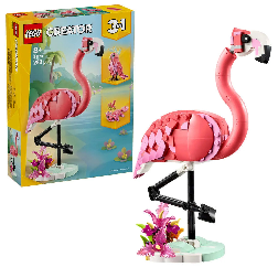 lego creator fauna salvaje flamenco rosa (lego - 31170)
