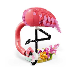 lego creator fauna salvaje flamenco rosa (lego - 31170)