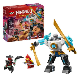 lego ninjago armadura robotica de combate de zane (71827)