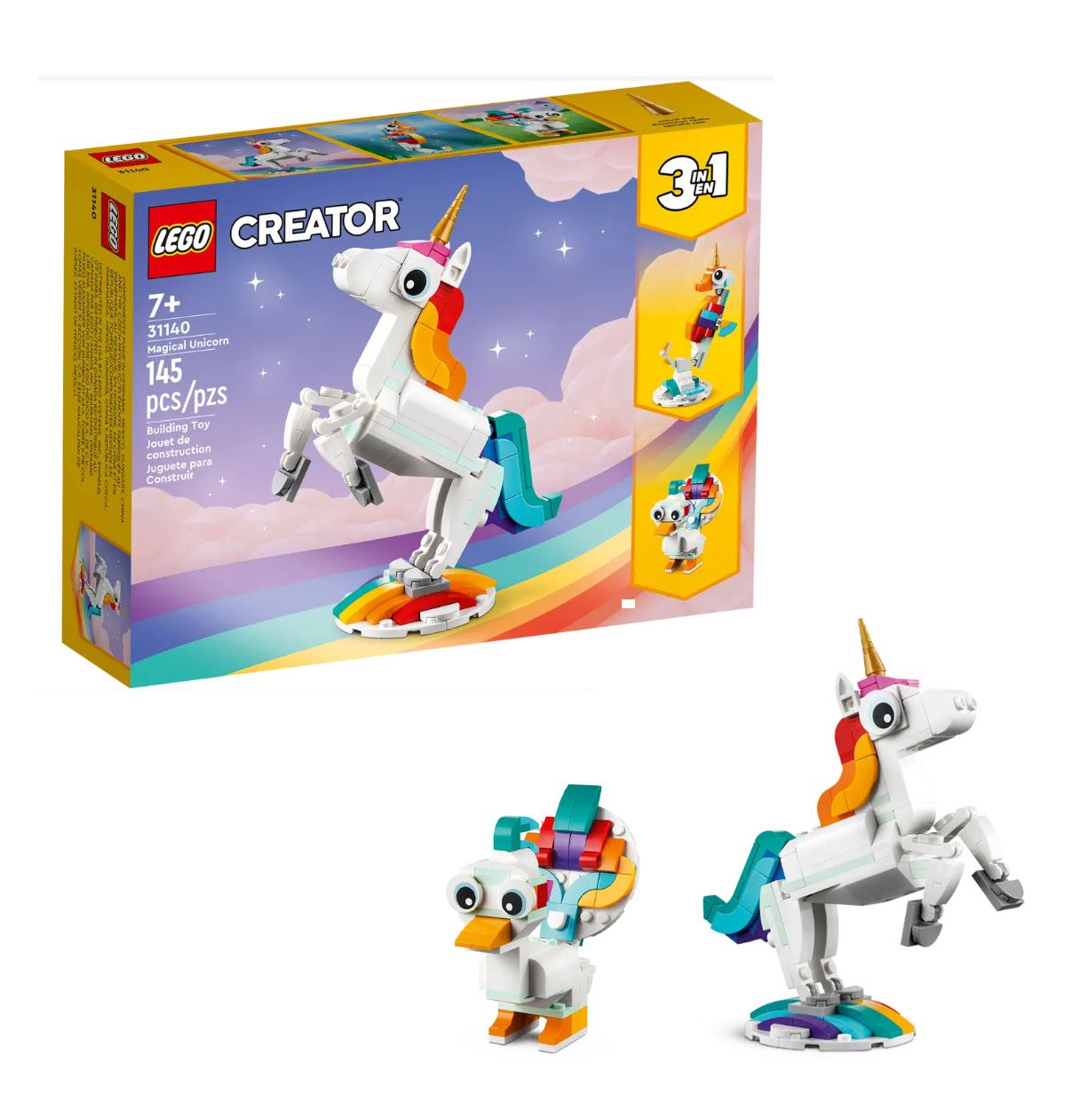 lego creator unicornio magico (lego 31140)