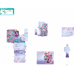 xox kweenie s1 fearless figuras coleccionables (famosa - kwe00000)