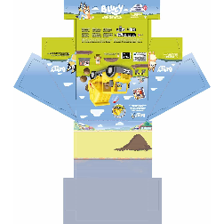 bluey dump truck (famosa - bly96000)