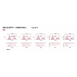 hello kitty and friends muÑeca 33 cm kimono (famosa - hktj5000)