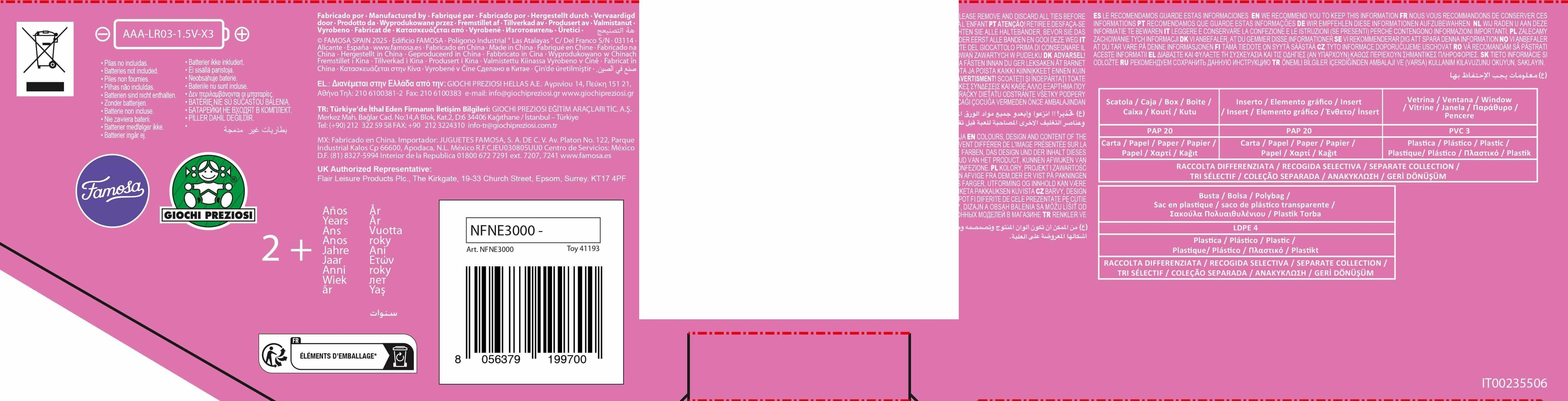 nenuco cocinita magica (famosa - nfne3000)