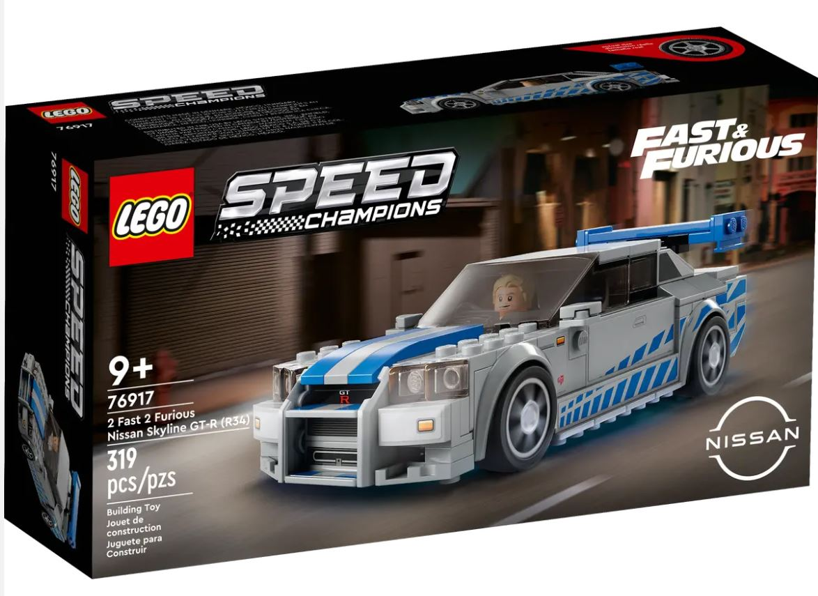 lego speed champions nissan skyline gt-r (lego - 76917)