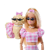 barbie twinning look muÑeca rubia con perro (mattel - jfp36)