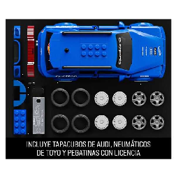 mega hot wheels speed audi rs2 (mattel - jgr28)