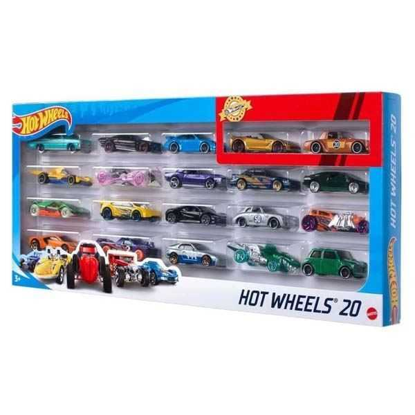 hot wheels pack 20 coches basicos (mattel - h7045)