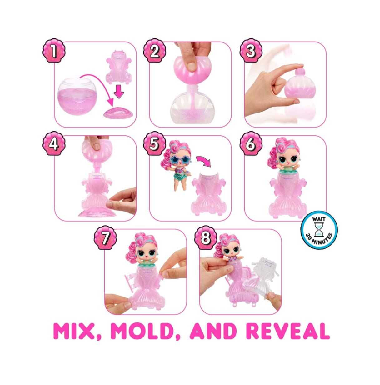 lol surprise sirenitas surtidas (mga - 510604euc)