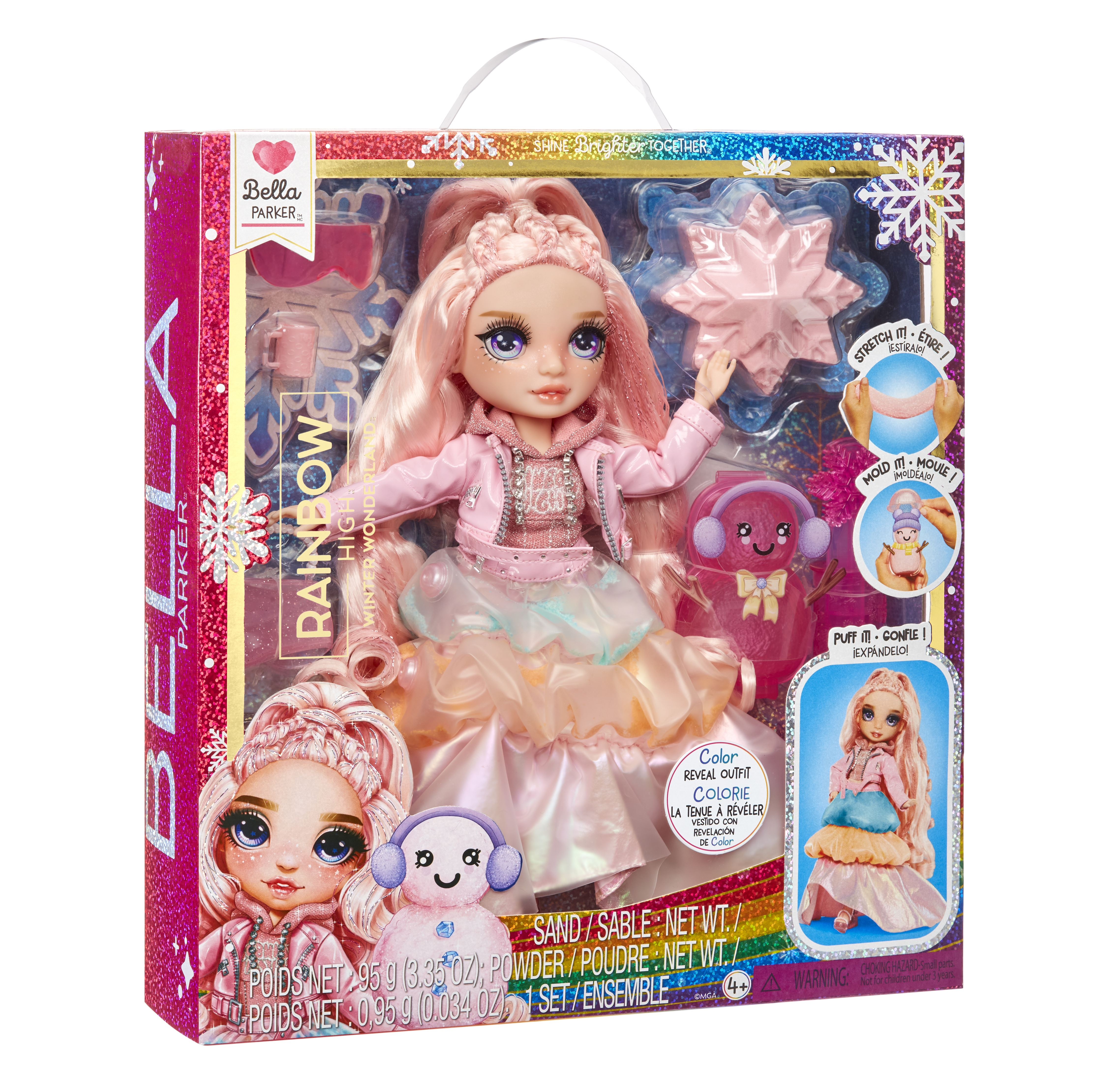 rainbow high winter wonderland pink ( mga - 120827euc) rainbow high winter wonderland pink ( mga - 120827euc)