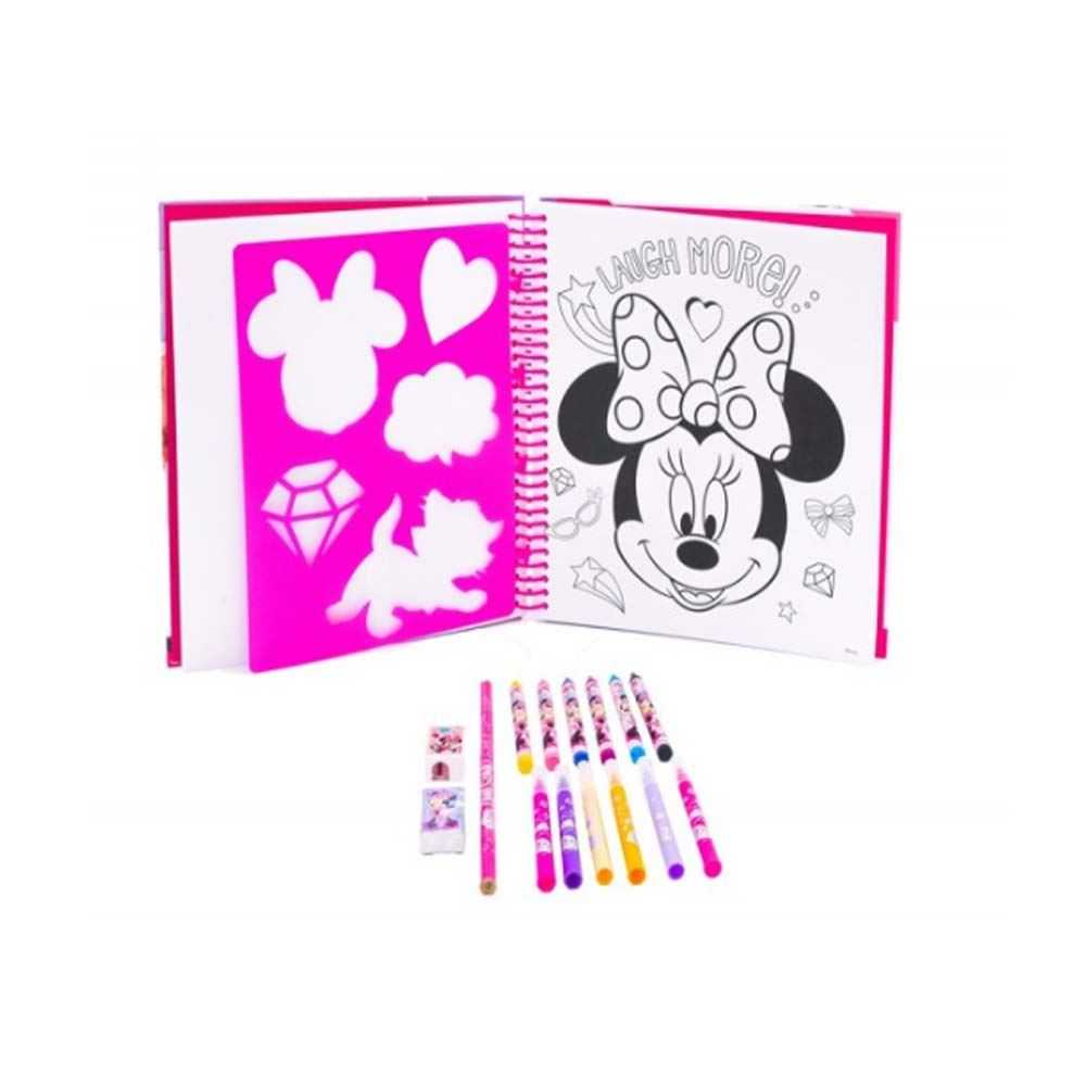 minnie libro dibujo actividades ( mm24356 )