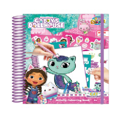 gabby´s dollhouse libro dibujo actividades (gd24356)