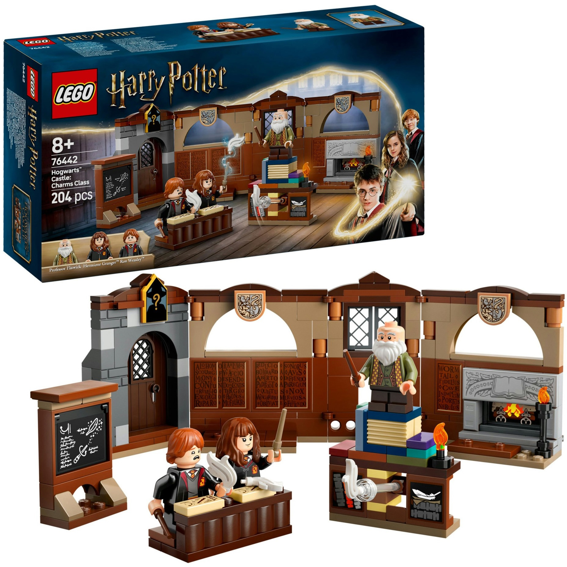 lego harry potter castillo hogwarts: clase encanta (lego - 76442)