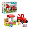 lego duplo peppa pig tractor y mercado (lego - 10468)