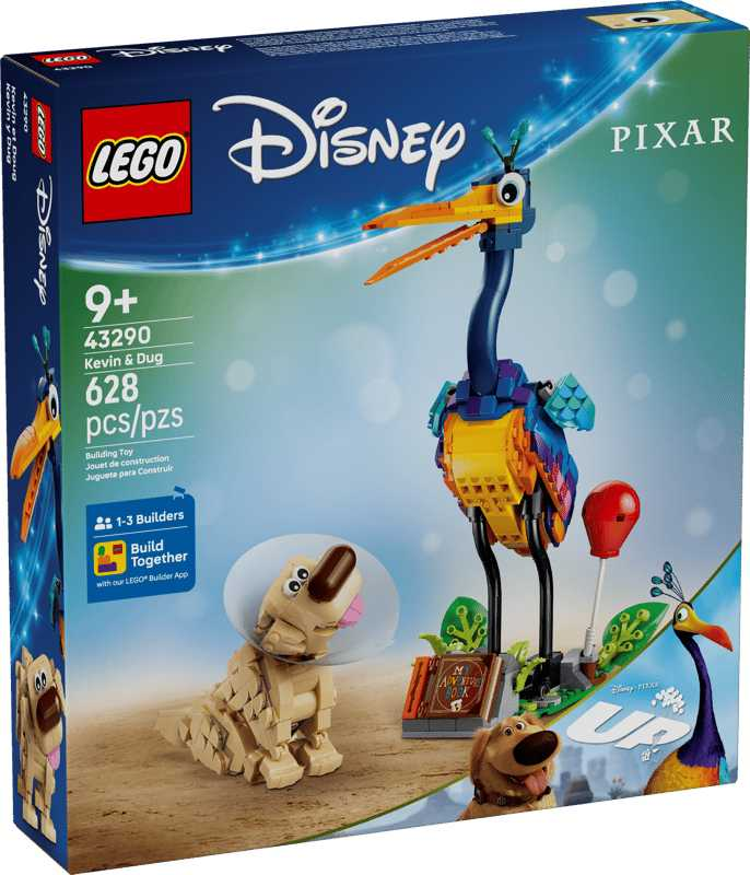 lego disney kevin y dug (lego - 43290)