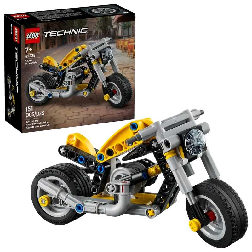 lego technic moto amarilla (lego - 42225)