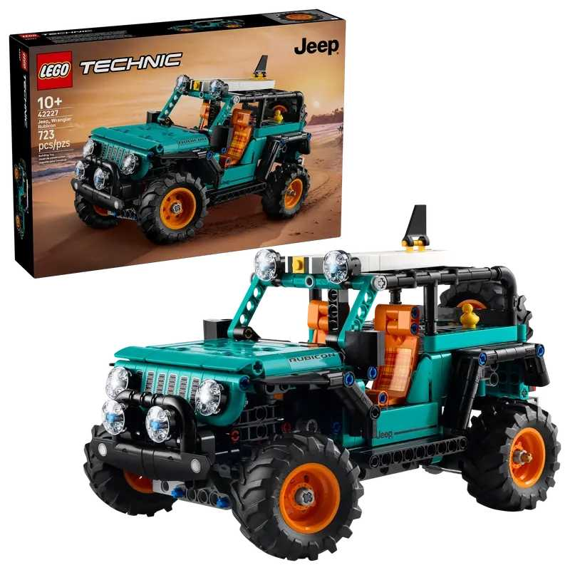 lego technic jeep wrangler rubicon (lego - 42227)