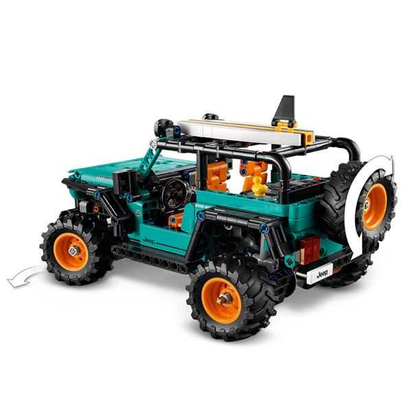 lego technic jeep wrangler rubicon (lego - 42227)