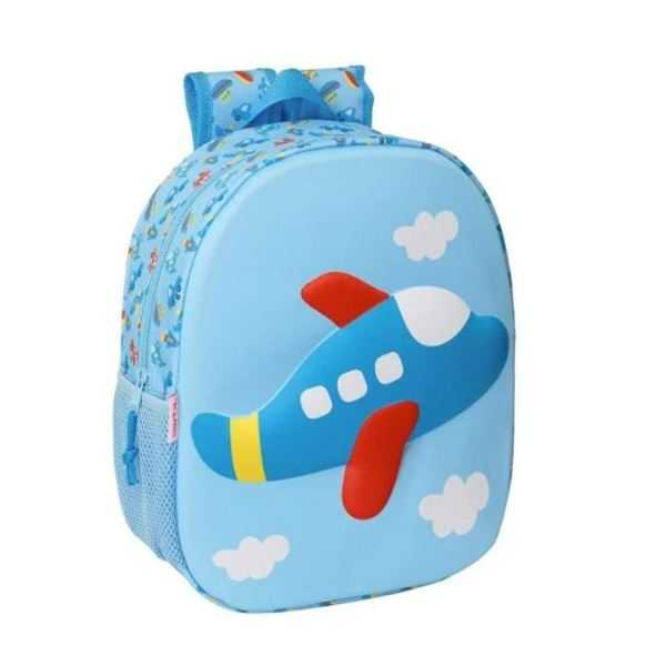 mochila 3d safta avion (safta - 632568890)