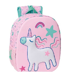 mochila 3d safta unicornio (safta - 632569890)
