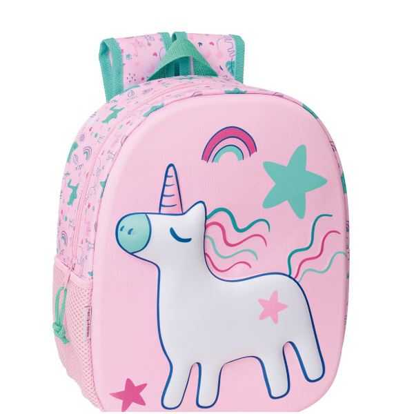mochila 3d safta unicornio (safta - 632569890)