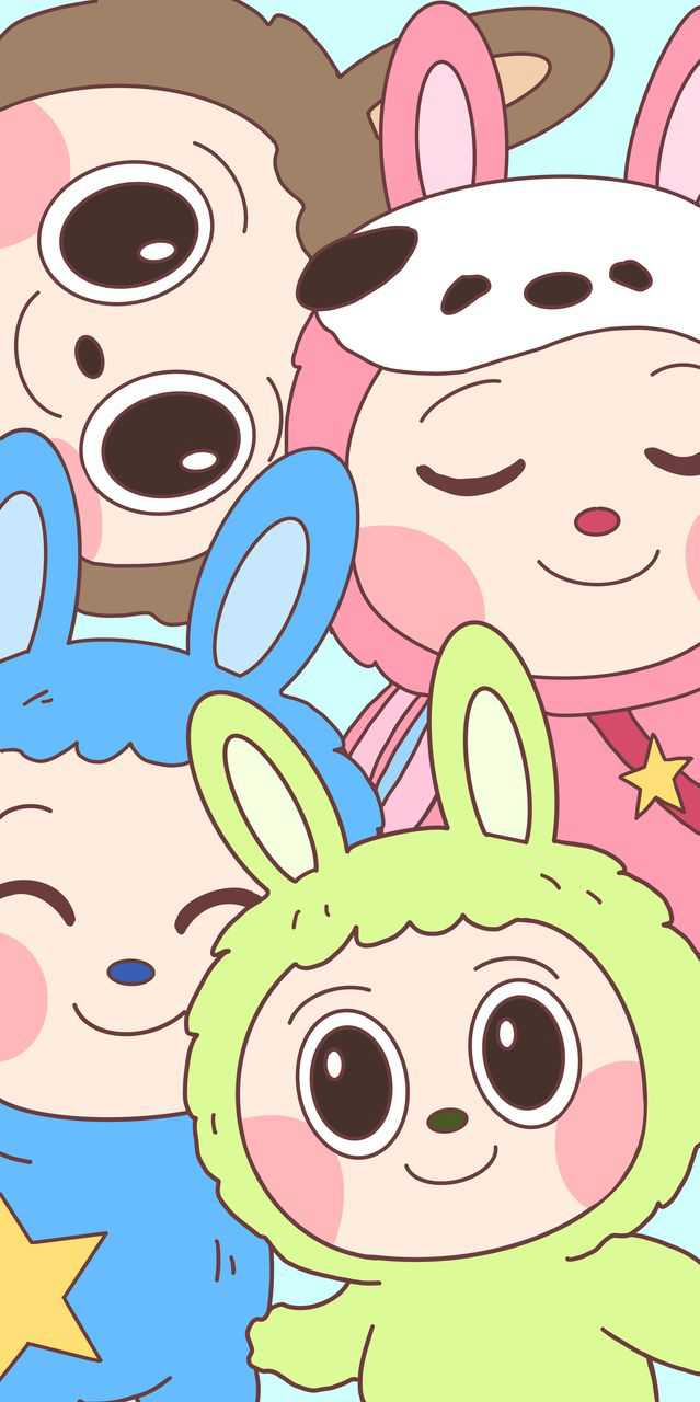 labubu toalla playa micro 70x140 cm (new import licencias - nw1680)