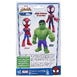 spidey figura superheroe hulk (hasbro - f75725l0)