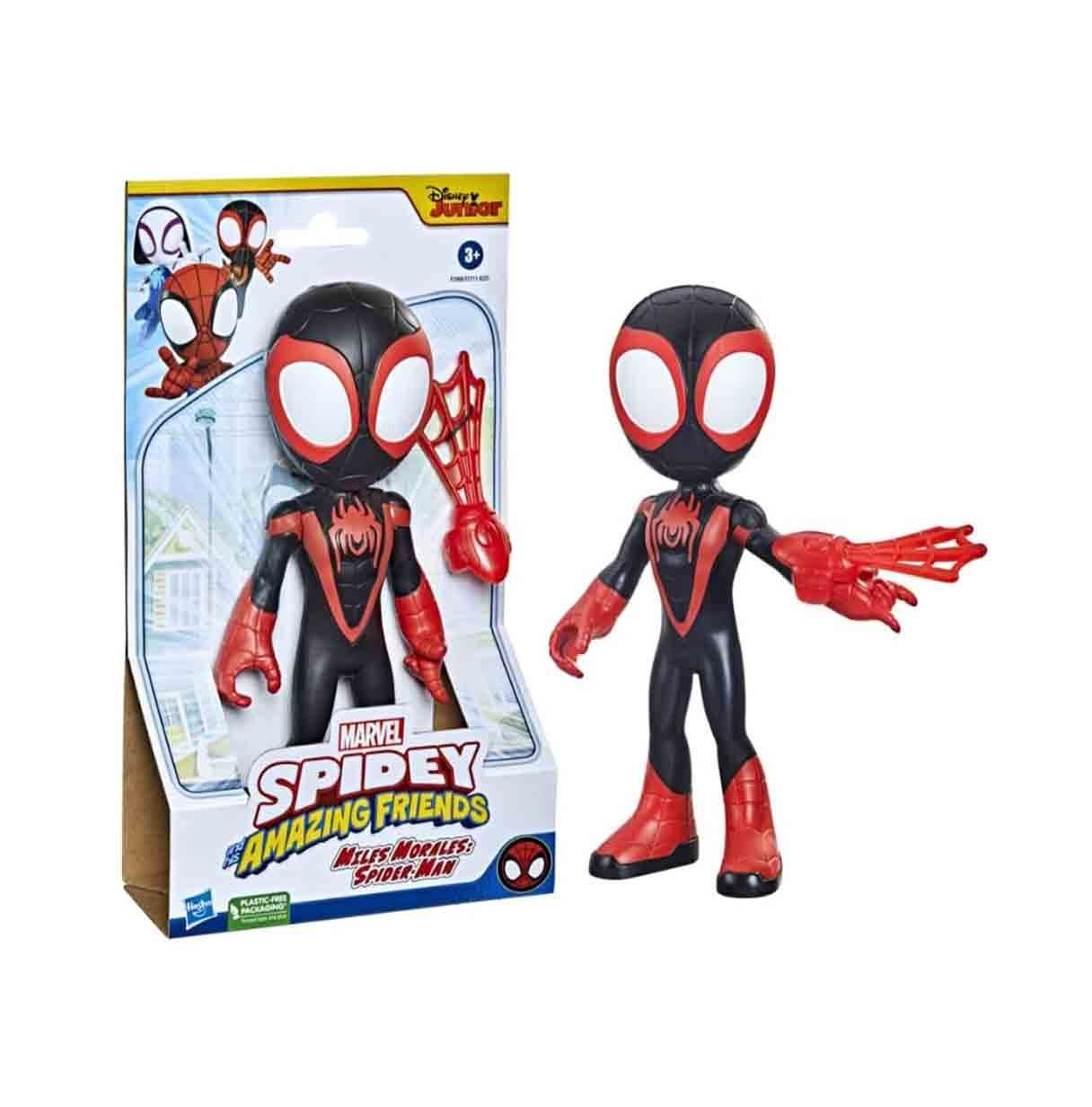 spidey figura superheroe miles morales (hasbro - f39885x0)