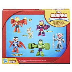 iron man and friends pack vengadores blindados (hasbro - g12555l0)