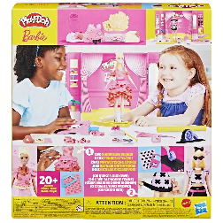 play-doh barbie espectaculo de moda (hasbro - g13565l0)