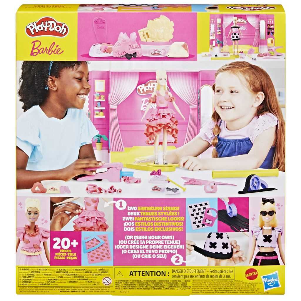 play-doh barbie espectaculo de moda (hasbro - g13565l0) play-doh barbie espectaculo de moda (hasbro - g13565l0)