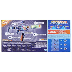 nerf load out cyberlight ghost ( hasbro - g18244n0)