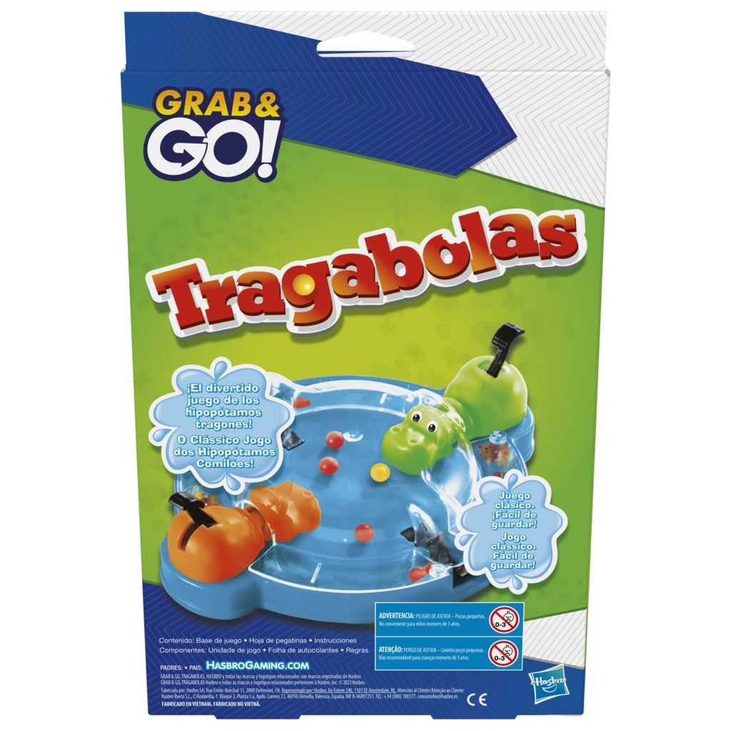 tragabolas viaje (hasbro - f8255tg0)
