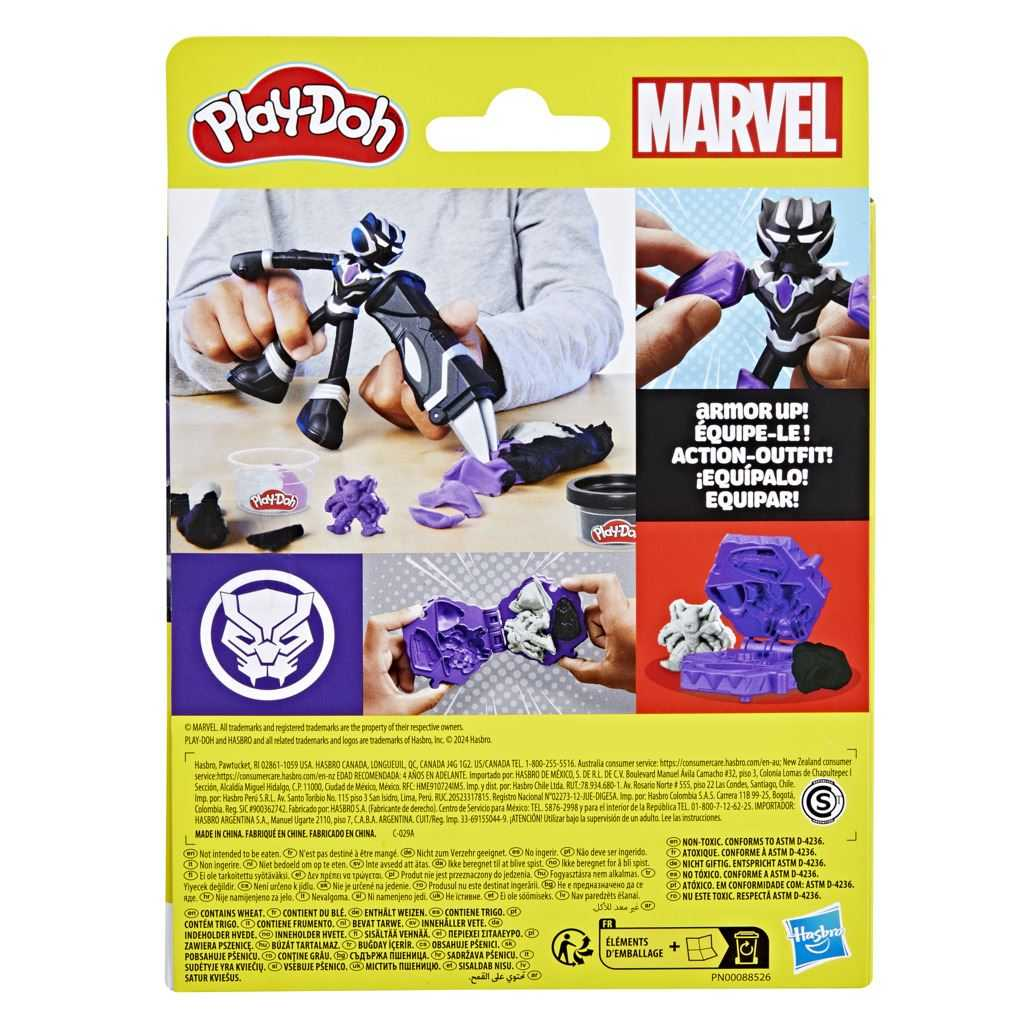 play-doh marvel figuras accion surtidas (hasbro - f98295l0)