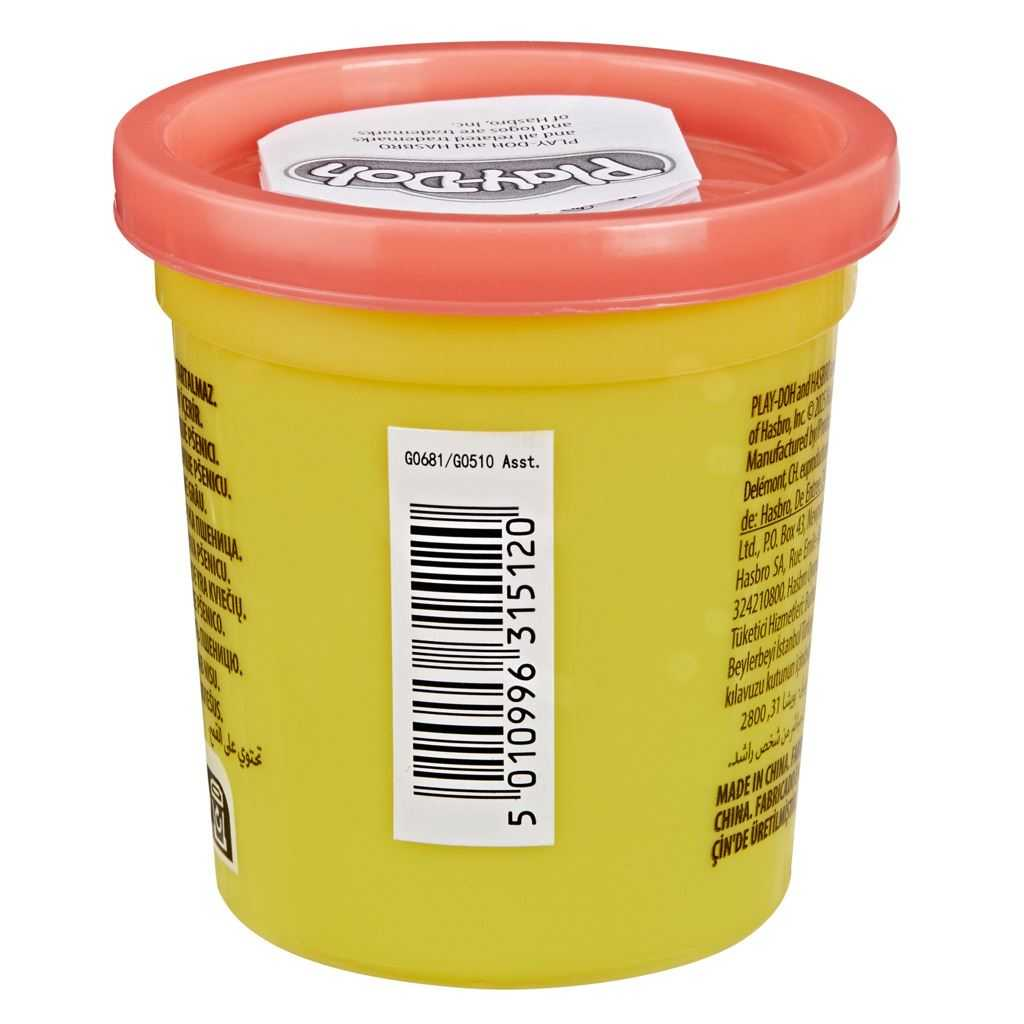 play-doh bote individual surtidos (hasbro - b6756en2 )