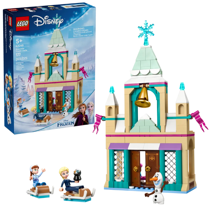lego disney frozen castillo helado de arendelle (lego - 43265)	