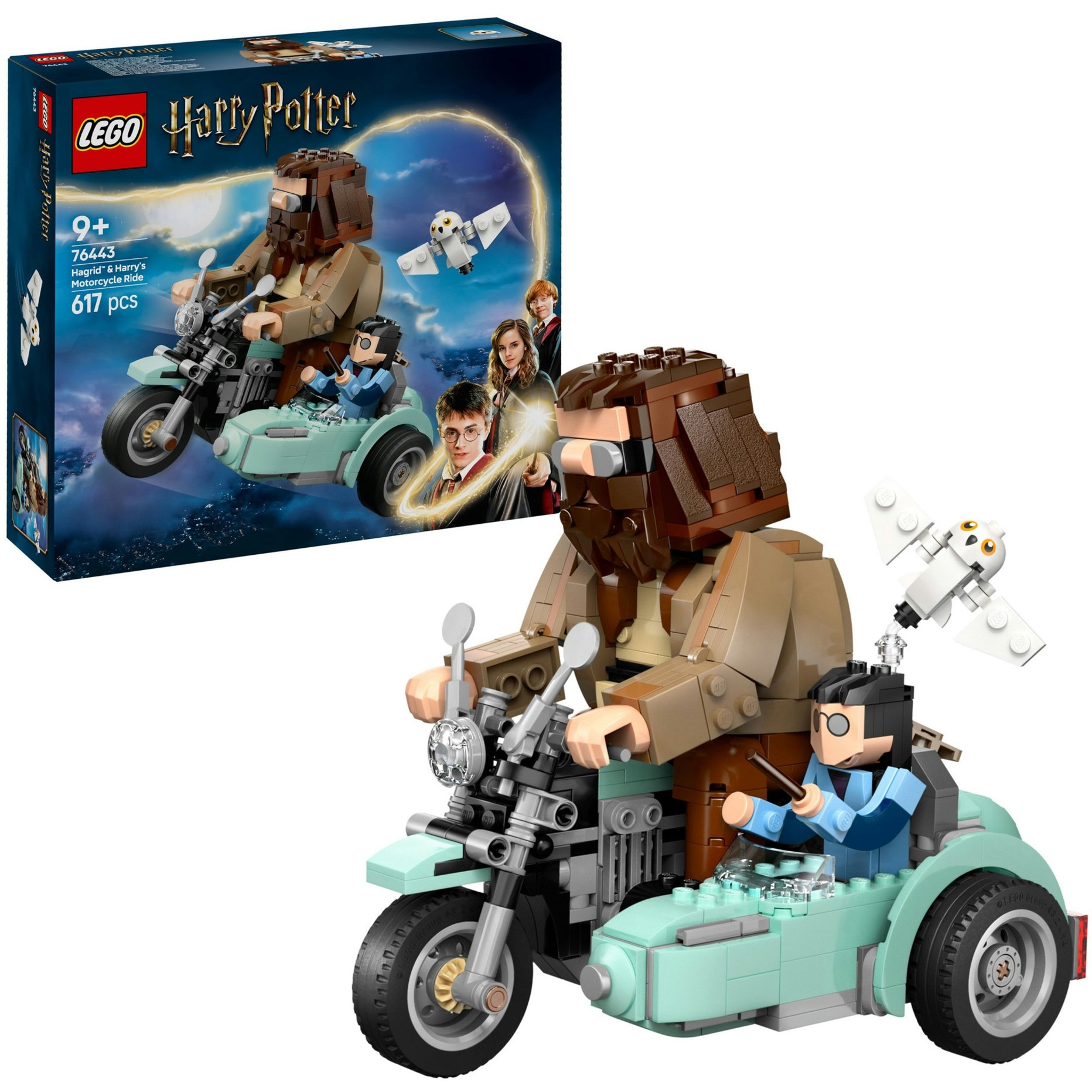 lego harry potter viaje en moto de hagrid y harry	(lego - 76443)