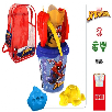spiderman mochila cubo playa completa ( 77377 )