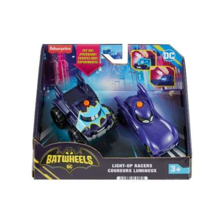 fisher-price batwheels 2 coches luces ( mattel - hml25 )
