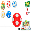 fun area balon tela futbol d 10cm surtidos (color baby - 24814)