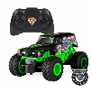 monster jam grave digger r/c 1:24  (spin master - 6044955)
