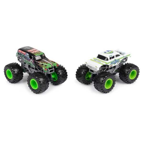 monster jam vehiculos 1:64 pack 2 (spin master - 6064128)