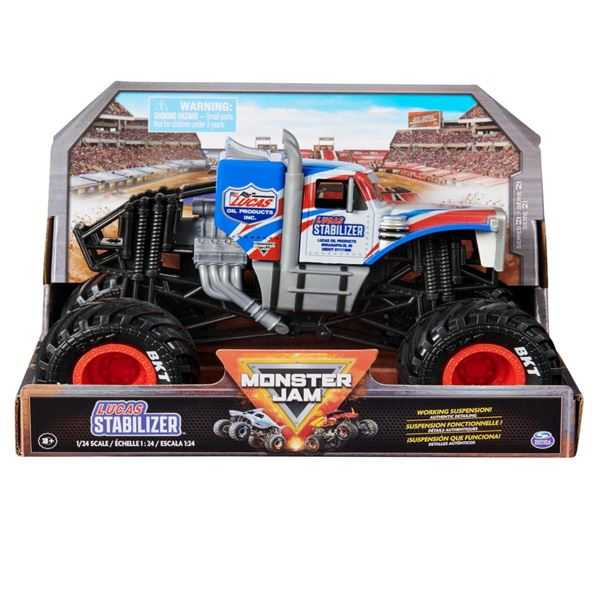 monster jam coches surtidos die cast 1:24 (spin master - 6056371)